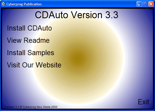 CDAuto Main Window